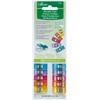 Clover - Clips de 10 piezas, clásicos, los colores pueden