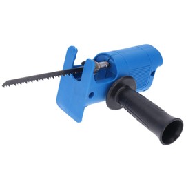 Electric Drill Reciprocating Saw Adapter, Portable Drill to Reciprocating Saw Conversion Kit, Ergonomic Handle Reciprocating Saw Adapter Set Jig for Wood Metal Plastics Cutting