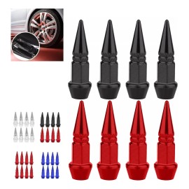 8pzs Ttapones Llantas Aluminio Válvula Para Auto Moto Bici