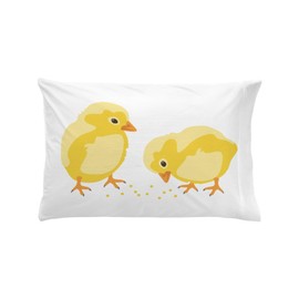 CafePress Baby Chicks Pillow Case Standard Size Pillowcase, Lumbar Pillow Cover Microfiber
