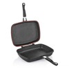 WILMA BLACK Granite Non-Stick Reversible Grill and Griddle Pan (14.2