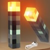 Light-up Wall Torch - Batteries & USB Pluggable Night Lamp