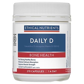 에티컬 뉴트리언트 데일리 D 비타민D3 1000IU 함유 270캡슐 Ethical Nutrient Daily D Vitamin D3 1000IU 270 Capsules