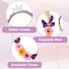 Princess Rapunzel Hair Braid Headband Wig Flower Costume Accessories