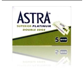 Gillette 100 Astra Superior Platinum double edge razor blades (made in Russia)