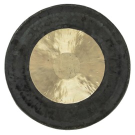 Unlimited Dark Star Gongs - Includes Gong, Mallet & Rope/Bronze Chinese Gong/Bouncy & Moody Tone/For Sound Therapy, Meditation, & Yoga