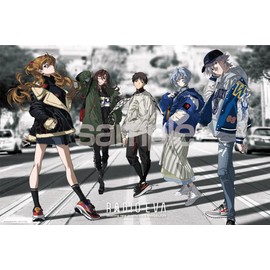 1000 Piece Jigsaw Puzzle Evangelion RADIO EVA Illustration 07 West Coast (20 x 29.5 inches) 10-1434