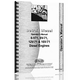 RAParts New Detroit Diesel 6V-71, 8V-71, 12V-71, 16V-71 Operator's Manual