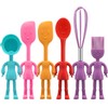 Human Shaped Kitchen Utensils Set 6 Piece Non Stick Heat