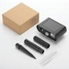 Qualirey 3 Pack Solar Ultrasonic Animal Repeller Outdoor Waterproof Cat