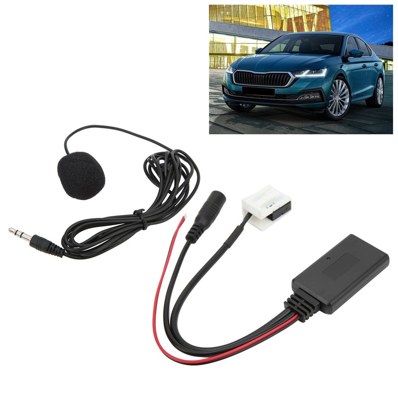 Bluetooth 5.0 AUX in Cable Car Stereo Audio Adapter Replacement