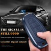 HIBEYO Smart Car Key Case Suitable for Hyundai Protective Leather