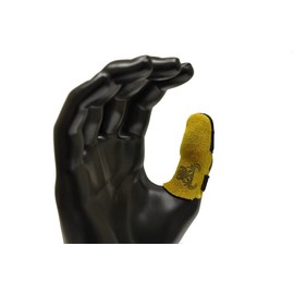 G & F Products 8128XL Cowhide Leather Guard, Finger Protection, X-Large, Xlarge, Tan Tan Tan Brown/Tan