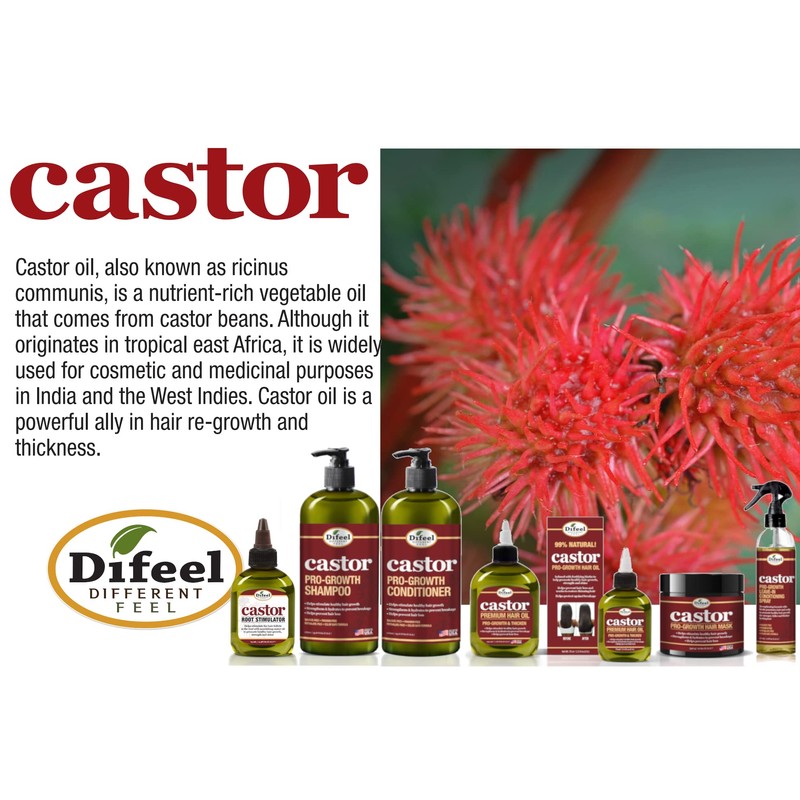 Difeel Castor Pro-Growth Root Stimulator 2.5 oz.