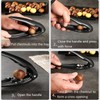 3PCS Chestnut Peeler, Chestnut Cutter Tool,Handheld Chestnut Clip Portable Chestnut
