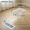 Floor Vent Deflectors, Extends Airflow Beyond Furniture - 1 Pack