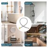 sourcing map 2Pcs 31" Faucet Supply Lines Connector Stainless Steel