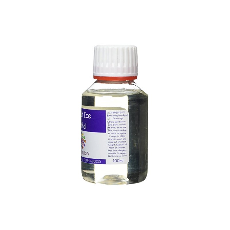Flavour Factory Coconut Ice Menthol Intense Food Flavouring, 100 ml