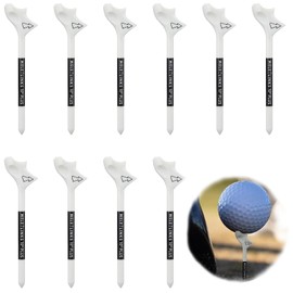 Plastic Golf Tees, Pack of 10 Plastic Cup Shape Golf Tees, Golf Tees Plastic Tees, Professional Golf Tees, More Durable and Stable for Outdoor Lawns, Golf Course, Men, Women, Children
