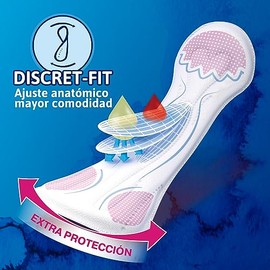Tena Lady Discret Extra Larga, Toallas Para Incontinencia, 10 Piezas