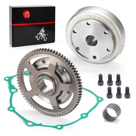 Starter One Way Clutch Kit & Flywheel rotor for Honda Sportrax 400 TRX400EX 1999-2008 TRX400X 2009 2012-2014