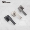 NCL Privacy Interior Door Handle, Satin Gunmetal Door Knobs for