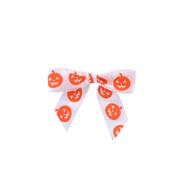 Reliant Ribbon JackoLantern Satin Loops X 3-1/4in Span, 2 Tails