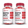 2 Pack Blast Off Keto ACV Gummies 1000MG Apple Cider