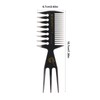 Wide Tooth Comb - Retro Oil Head Hair Brushes |
