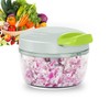 Manual Food Processor Vegetable Chopper 2.3 Cup Small Mini Hand