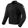 REV'IT! Men's Eclipse 2 Metropolitan Motorcycle Jacket (Black - X-Large)