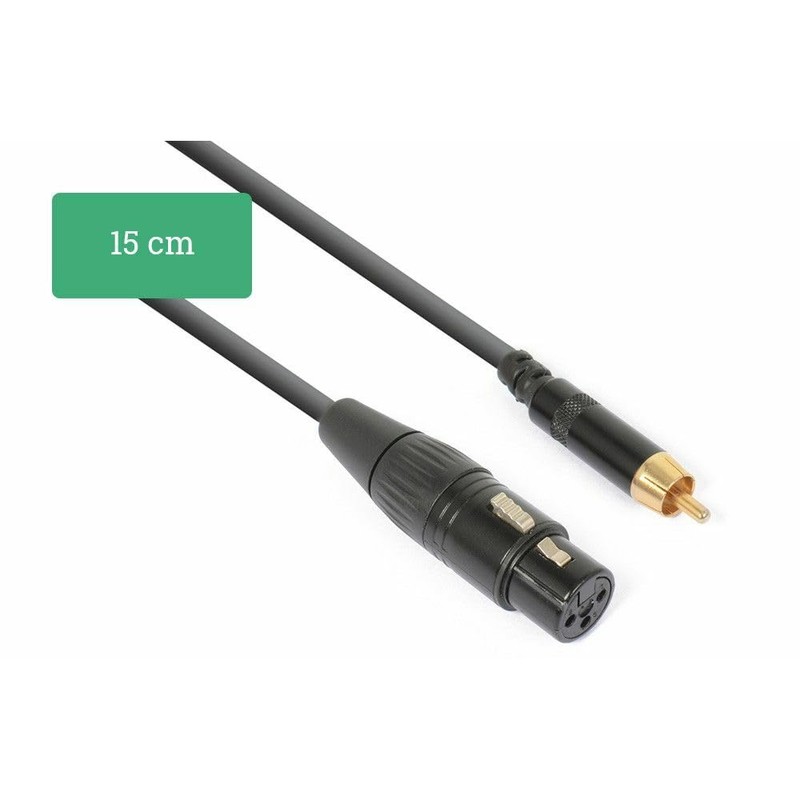 PD Connex Cable Converter XLR Female – RCA Male