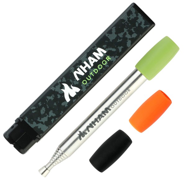 NHAM Long Fire Blowing Rod, Telescopic Bellows, 31.5 inches (80