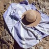 MOMOMUS Pack von 2 Fouta XL oder Strandhandtuch Baumwolle 100%