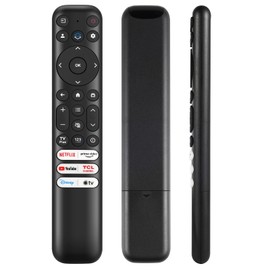 Replacement for TCL Google TV Remote Control, Compatible with TCL Google TV Remote Q6 Q7 QM8 S3 S4 Series, Q550G Q650G Q670G Q750G QM850G S370G S450G S470G S550G FHD HDR LED UHD QLED Smart TVs
