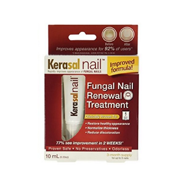 Kerasal Nail Fungus Treatment Clinically Proven Finger/Toe Nails Visible Results