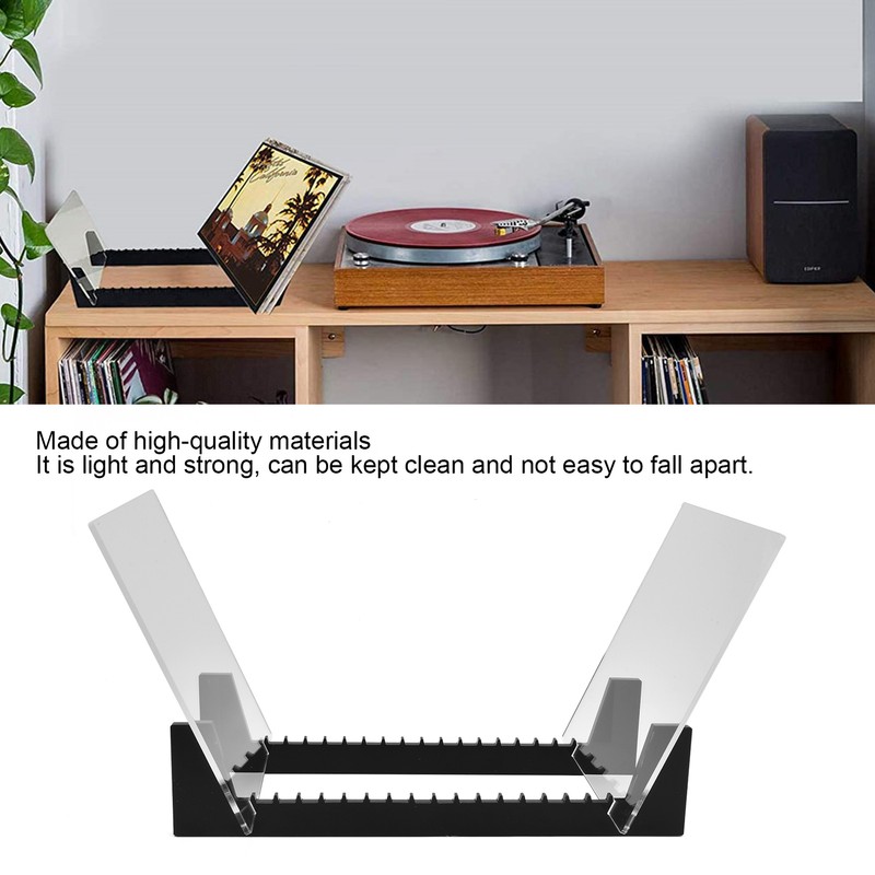 Record Rack Classic Album Collection Durable Lightweight Durable Record Storage