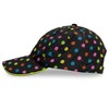 Headsweats Podium Baseball Cap Hat, Black/Neon Pickleball, One Size