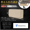 IROKOHA Car Tissue Case, Car Tissue Cover, Visor, Storage (Beige