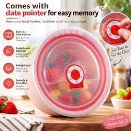 3-Piece Wheat Straw Food Storage Bowl Set for Meal Prep – Round Plastic Containers with Lids for Kitchen, Leftovers & Lunch