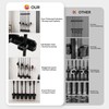 HITORHIKE Heavy Duty Fishing Rod Storage Rack, Wall/Ceiling Mount Vertical