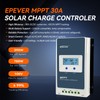 EPEVER MPPT 30A Solar Charge Controller 12V 24V Auto, 30A