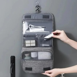 Hanging Toiletry Bag – Travel Wash Bag Waterproof, Portable Cosmetic Organizer