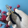 BOOSDEN Mini Lineman's Pliers, 5 Inch Side Cutter Linesman Pliers,