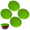 KlareWare Replacement Lids for - 4 Cup Storage Bowl Covers,