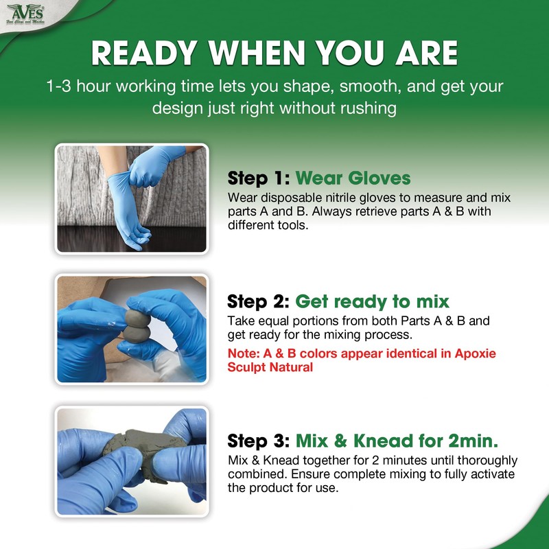 Aves Apoxie Sculpt - 2 Part Modeling Compound (A &