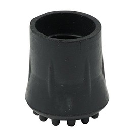 Lifeswonderful® - Rubber protective caps for hiking poles - with nubs - bell-shaped - 25 mm (1") - 4 pieces