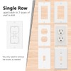 Wall Electric Outlets Insulation Gaskets - 60pcs Set Energy Efficiency
