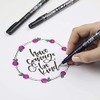 Tombow 62039 Fudenosuke Brush Pens, 3-Pack. Soft, Hard, and Twin