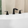 PARLOS 2-Handle Widespread Waterfall Roman Bathtub Faucet Tub Filler with